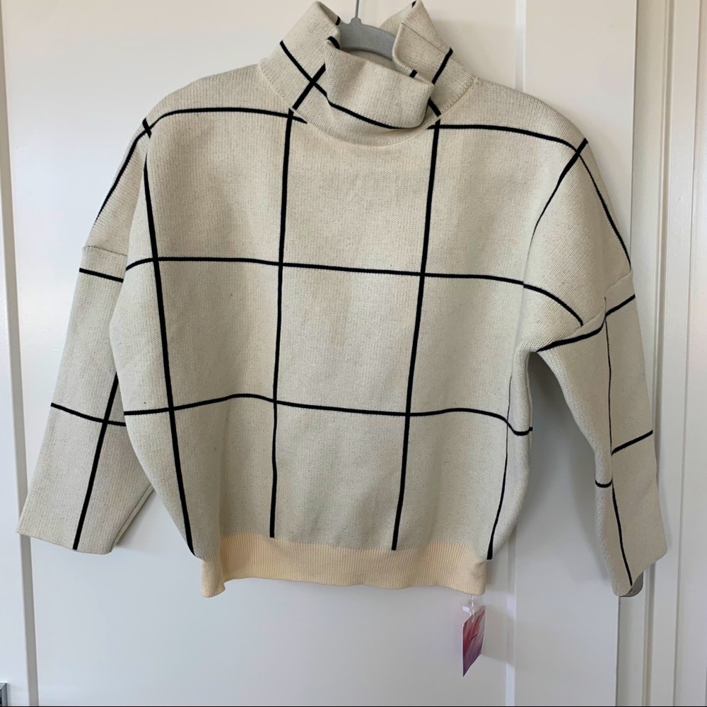 Chicwish Grid Sweater